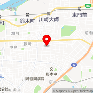 タイムズ 川崎観音1丁目の地図
