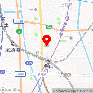 名鉄協商パーキング 古沢町の地図