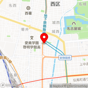 名鉄協商パーキング 幅下1丁目の地図