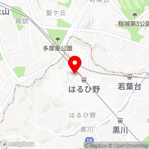 三井のリパーク はるひ野駅前の地図