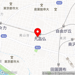 タイムズ 九品仏駅前第4の地図