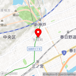三井のリパーク 布引町第4の地図