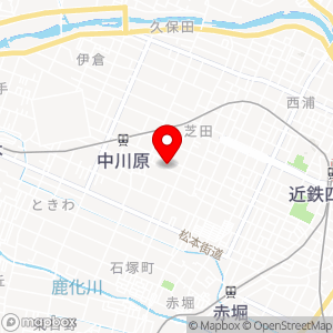 デポ 四日市中川原店の地図