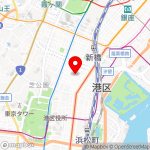 ローソン 新橋五丁目店の地図