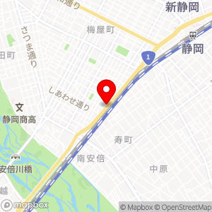名鉄協商パーキング 静岡清閑町の地図