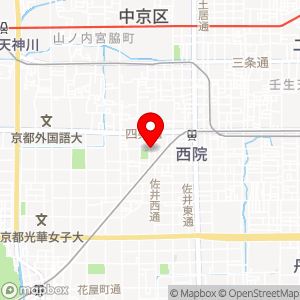 エコロパーク 西院第2の地図