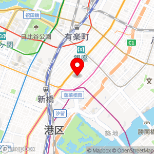 ダイヤパーク ビーフラット銀座7丁目駐車場の地図