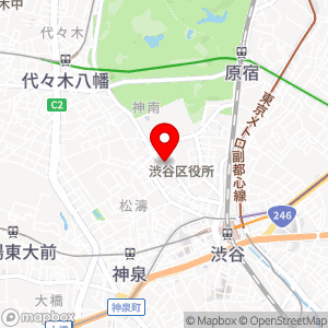 GSパーク 宇田川町の地図
