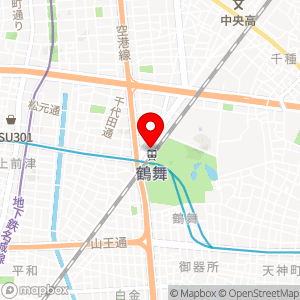 ファミリーマート 鶴舞店の地図