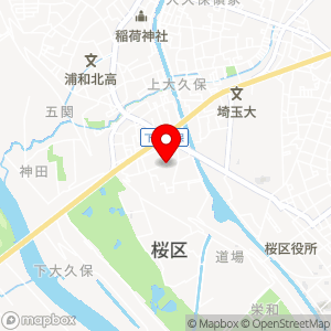 さいたま市桜区下大久保 パルコート浦和第2駐車場の地図
