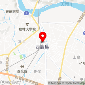 遠鉄西鹿島駅東第２パーキング（遠州鉄道）の地図