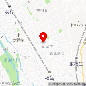 ローソン100 福生加美平の地図