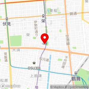 名鉄協商パーキング 栄3丁目第7の地図