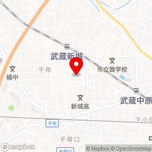 三井のリパーク 川崎新城2丁目の地図