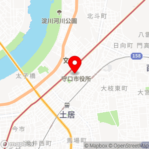 タイムズ 守口市役所西の地図