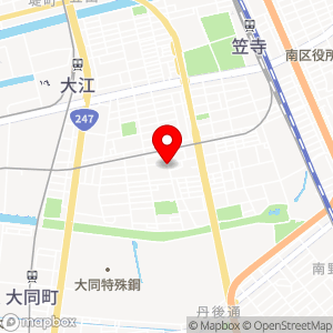 堤起荘駐車場の地図