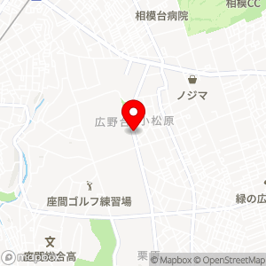 プロロジスパーク座間１駐車場の地図