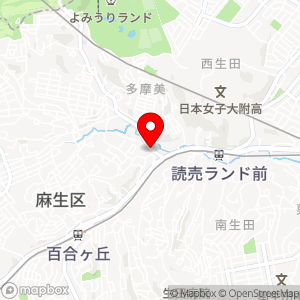 ローソンストア100 読売ランド前店の地図