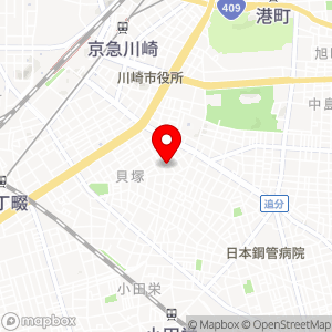 三井のリパーク 川崎貝塚2丁目第3の地図