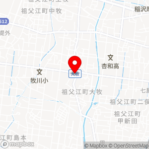 ファミリーマート 稲沢祖父江大牧店の地図