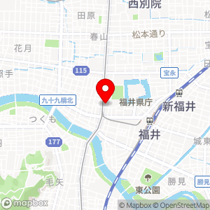 セブンイレブン 福井大手3丁目の地図