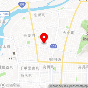 KOYOEN 梅河町の地図