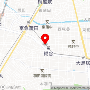 ナビパーク 西糀谷第1の地図