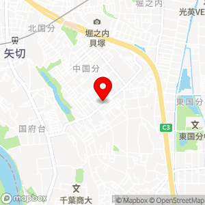 セブン-イレブン 市川中国分3丁目店の地図