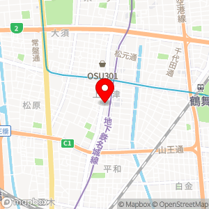 ローソン 中区下前津店の地図