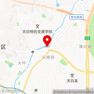 パールハイツ駐車場の地図