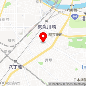 カプセル＆サウナ 川崎ビッグの地図