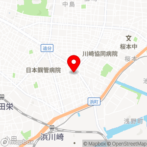 ナビパーク 川崎浜町第3の地図