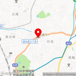 ナビパーク 白金第6の地図