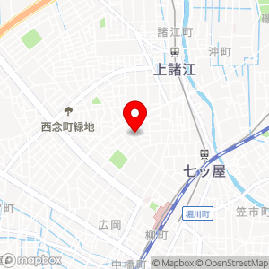 名鉄協商パーキング 金沢北安江の地図