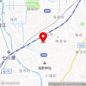 浅野本町Ａパーキングの地図