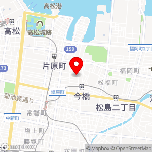 ミニストップ 高松築地町店の地図
