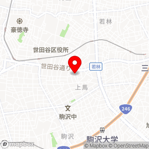 タイムズ 上馬5丁目の地図