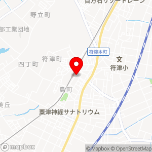 名鉄協商パーキング 粟津駅前の地図