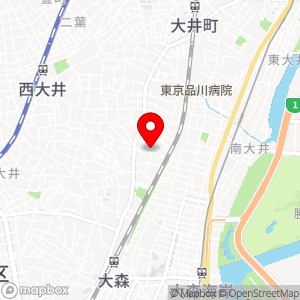 三井のリパーク 大井6丁目の地図