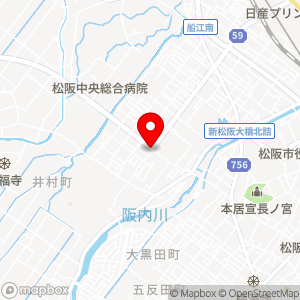 ファミリーマート 松阪インター店の地図