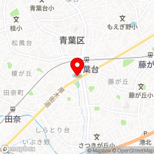 タイムズ 横浜青葉台の地図