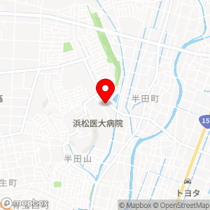 タイムズ 浜松医科大学B駐車場の地図