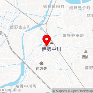 名鉄協商パーキング 伊勢中川駅西の地図