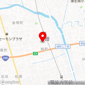 セブンイレブン 草加旭町4丁目の地図