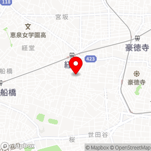 三井のリパーク 経堂1丁目第2の地図