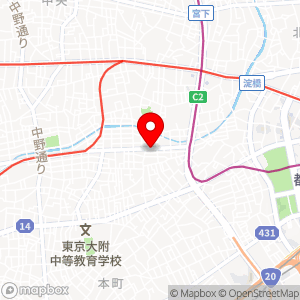 パークジャパン 中野弥生町第15の地図