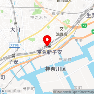 NewDays ミニ 新子安1号の地図