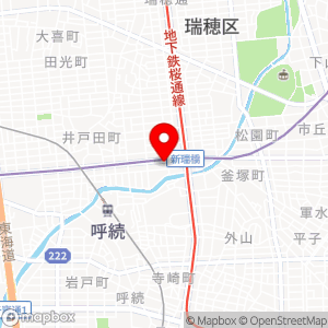 ローソン100 新瑞橋の地図