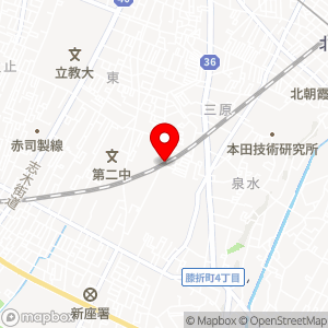 野火止8丁目の地図