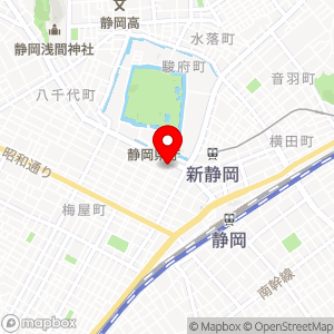 デイリーヤマザキ 静岡追手町御幸通り店の地図